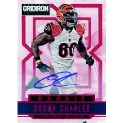 2012 Gridiron Rookie Autographs X's #276 Orson Charles/499