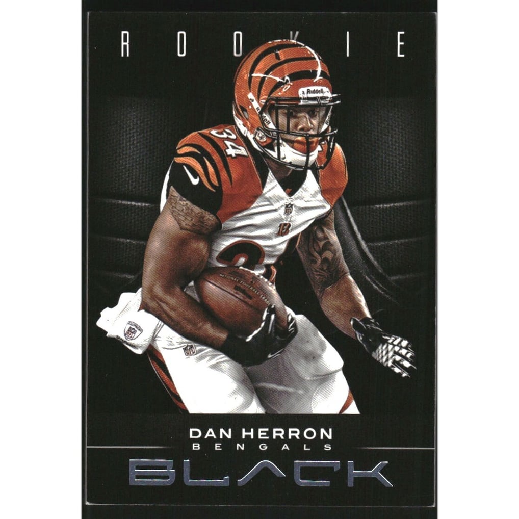 2012 Panini Black Platinum #123 Dan Herron