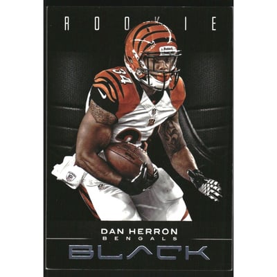 2012 Panini Black Platinum #123 Dan Herron