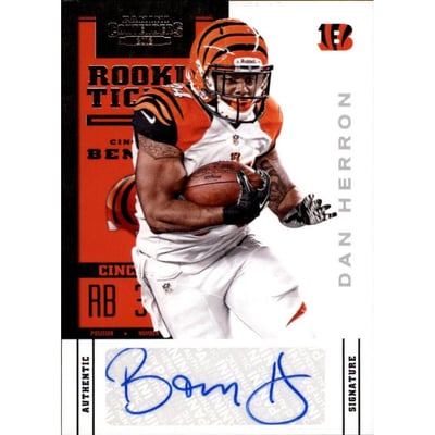 2012 Panini Contenders #122A Dan Herron AU RC