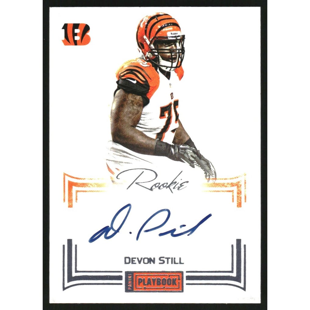 2012 Panini Playbook Platinum #105 Devon Still AU