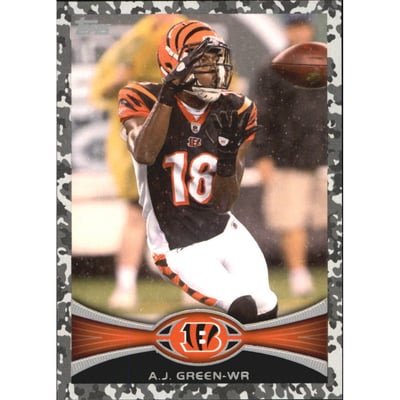 2012 Topps Camo #320 A.J. Green