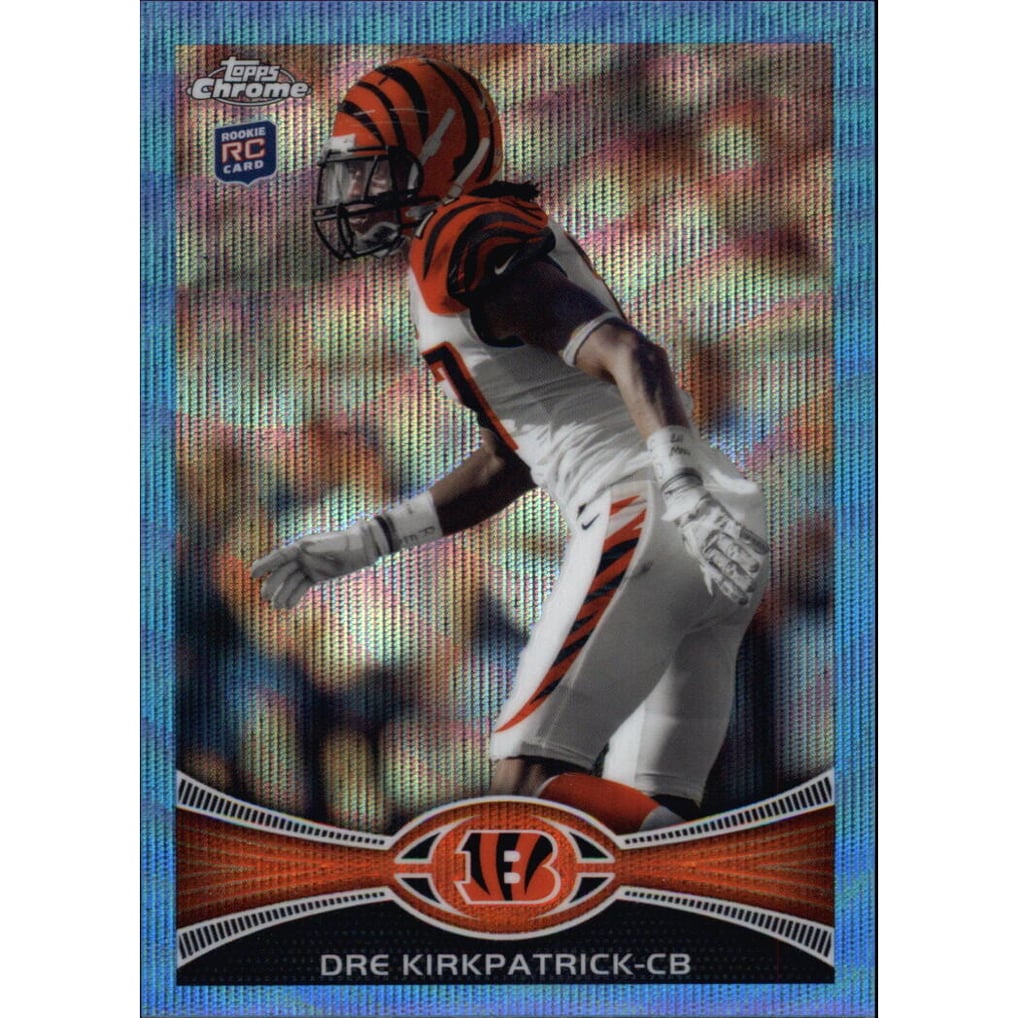 2012 Topps Chrome Blue Wave Refractors #BW28 Dre Kirkpatrick