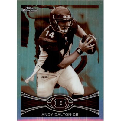 2012 Topps Chrome Sepia Refractors #164 Andy Dalton