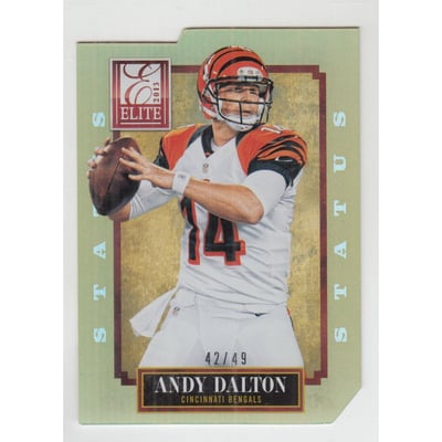 2013 Elite Status Gold #21 Andy Dalton