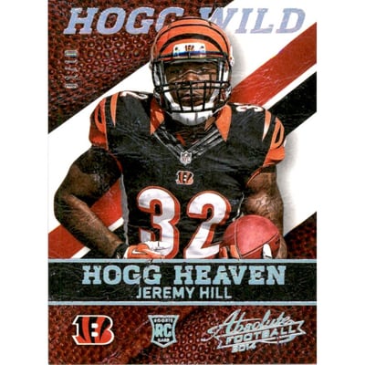 2014 Absolute Hogg Heaven Hogg Wild #38 Jeremy Hill