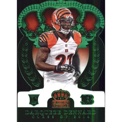 2014 Crown Royale Green #128 Darqueze Dennard
