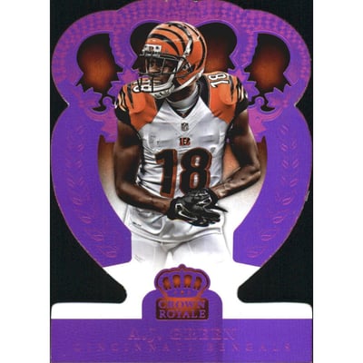 2014 Crown Royale Retail Red Holofoil #14 A.J. Green