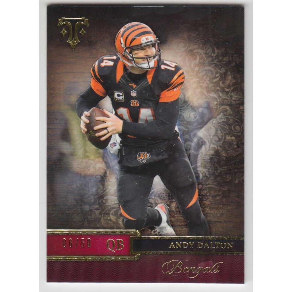 2014 Topps Triple Threads Ruby #42 Andy Dalton