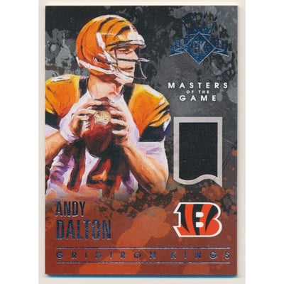 2015 Gridiron Kings Masters of the Game Materials #MOGAD Andy Dalton/249