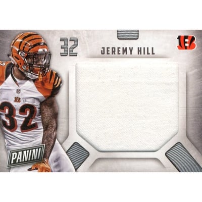 2015 Panini Father's Day Jumbo Memorabilia #10 Jeremy Hill