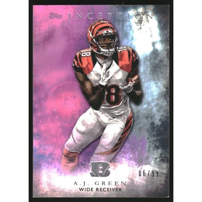 2015 Topps Inception Magenta #47 A.J. Green