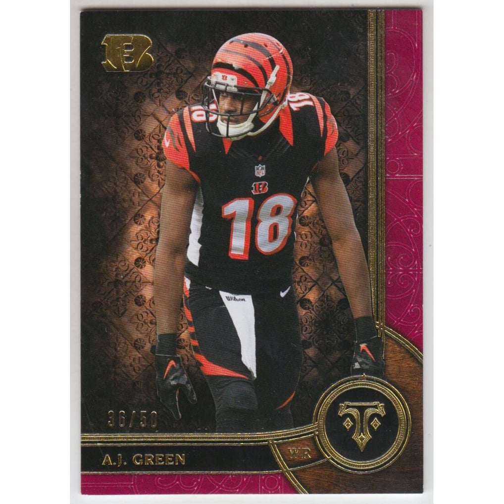 2015 Topps Triple Threads Ruby #28 A.J. Green