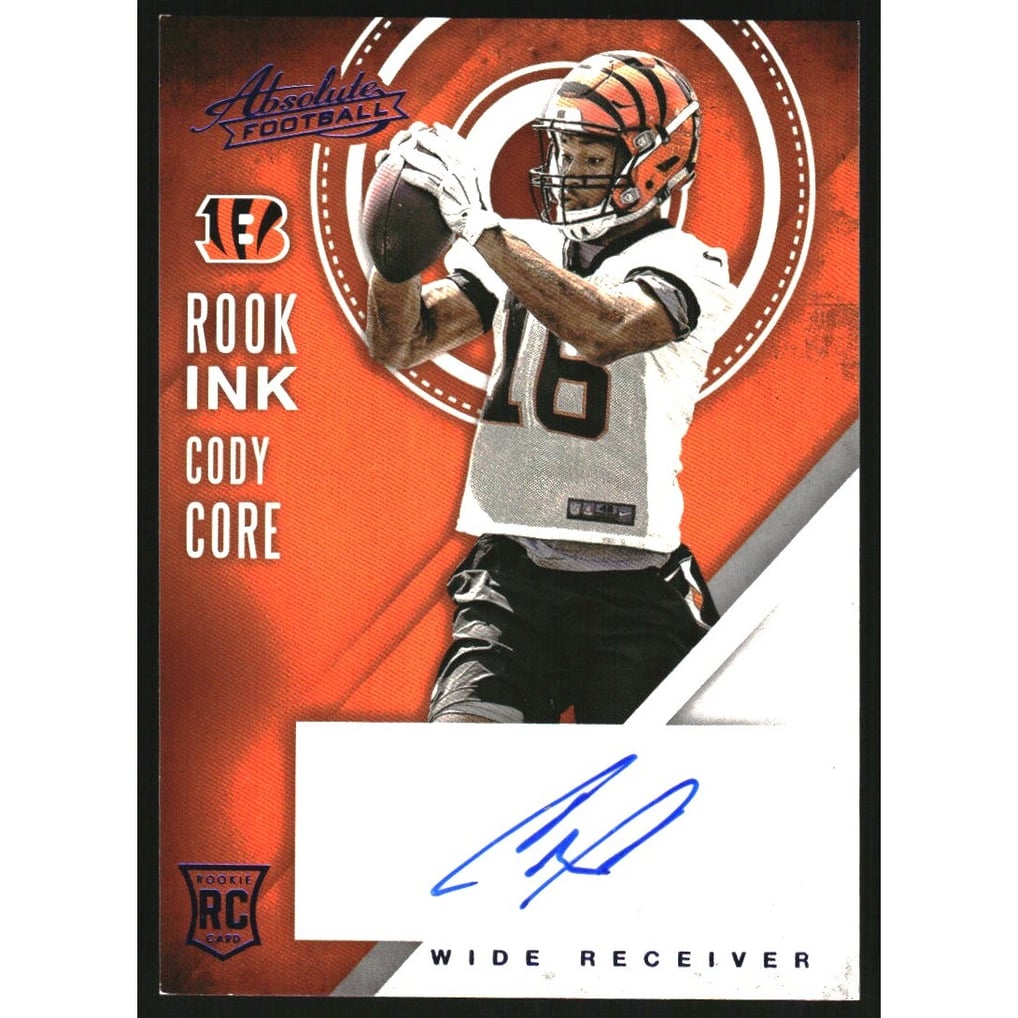 2016 Absolute Rook Ink Blue #34 Cody Core