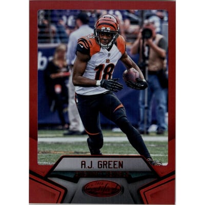 2016 Certified Mirror Red #70 A.J. Green