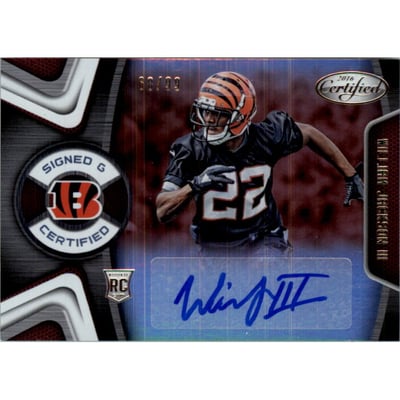 2016 Certified Signed and Certified #SCWJ William Jackson III/99