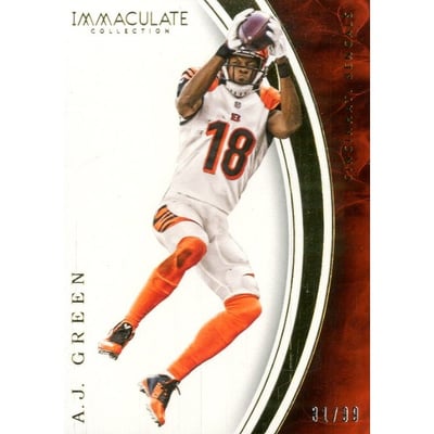 2016 Immaculate Collection #7 A.J. Green