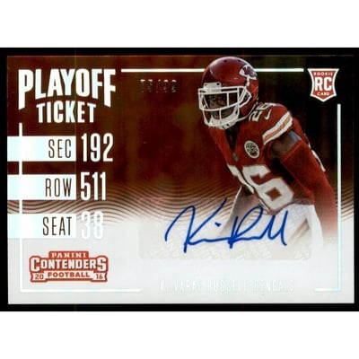 2016 Panini Contenders Playoff Ticket #266 Kei'Varae Russell AU/99