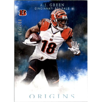 2016 Panini Origins Blue #70 A.J. Green