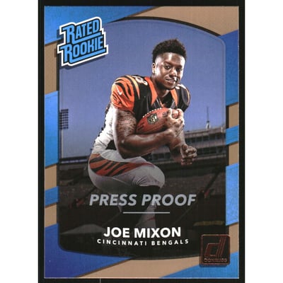 2017 Donruss Press Proofs Bronze #335 Joe Mixon RR