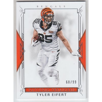 2017 Panini National Treasures #94 Tyler Eifert