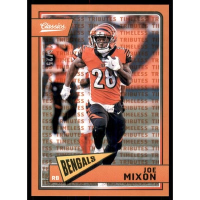 2018 Classics Timeless Tributes Orange #22 Joe Mixon