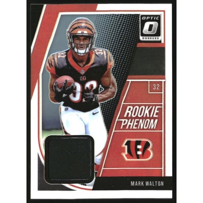 2018 Donruss Optic Rookie Phenoms Jerseys Prime #25 Mark Walton