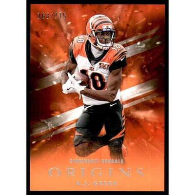 2018 Panini Origins Orange #48 A.J. Green