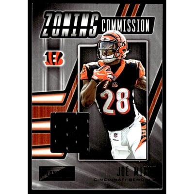 2019 Panini Playbook Zoning Commission Materials #8 Joe Mixon