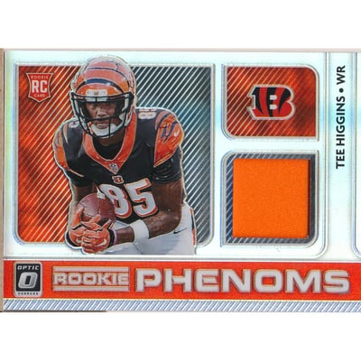 2020 Donruss Optic Rookie Phenoms Jerseys Horizontal #10 Tee Higgins