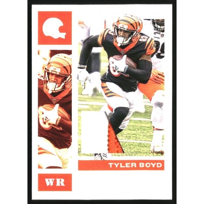 2020 Panini Chronicles Jerseys Prime #20 Tyler Boyd/25