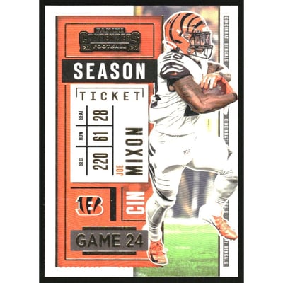 2020 Panini Contenders Stardust #85 Joe Mixon