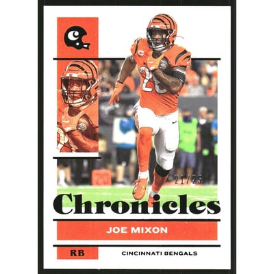 2021 Panini Chronicles Black #18 Joe Mixon