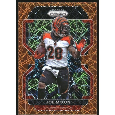 2021 Panini Prizm Prizms Lazer #274 Joe Mixon