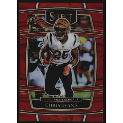2021 Select Prizm Red #96 Chris Evans