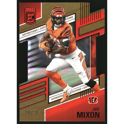 2022 Elite Aspirations Die Cut #65 Joe Mixon