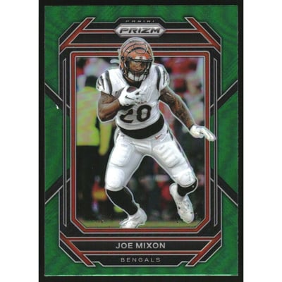 2022 Panini Prizm Prizms Green #57 Joe Mixon