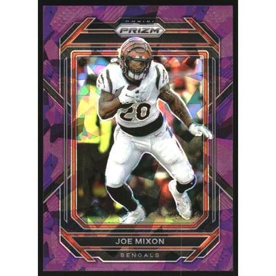 2022 Panini Prizm Prizms Purple Ice #57 Joe Mixon