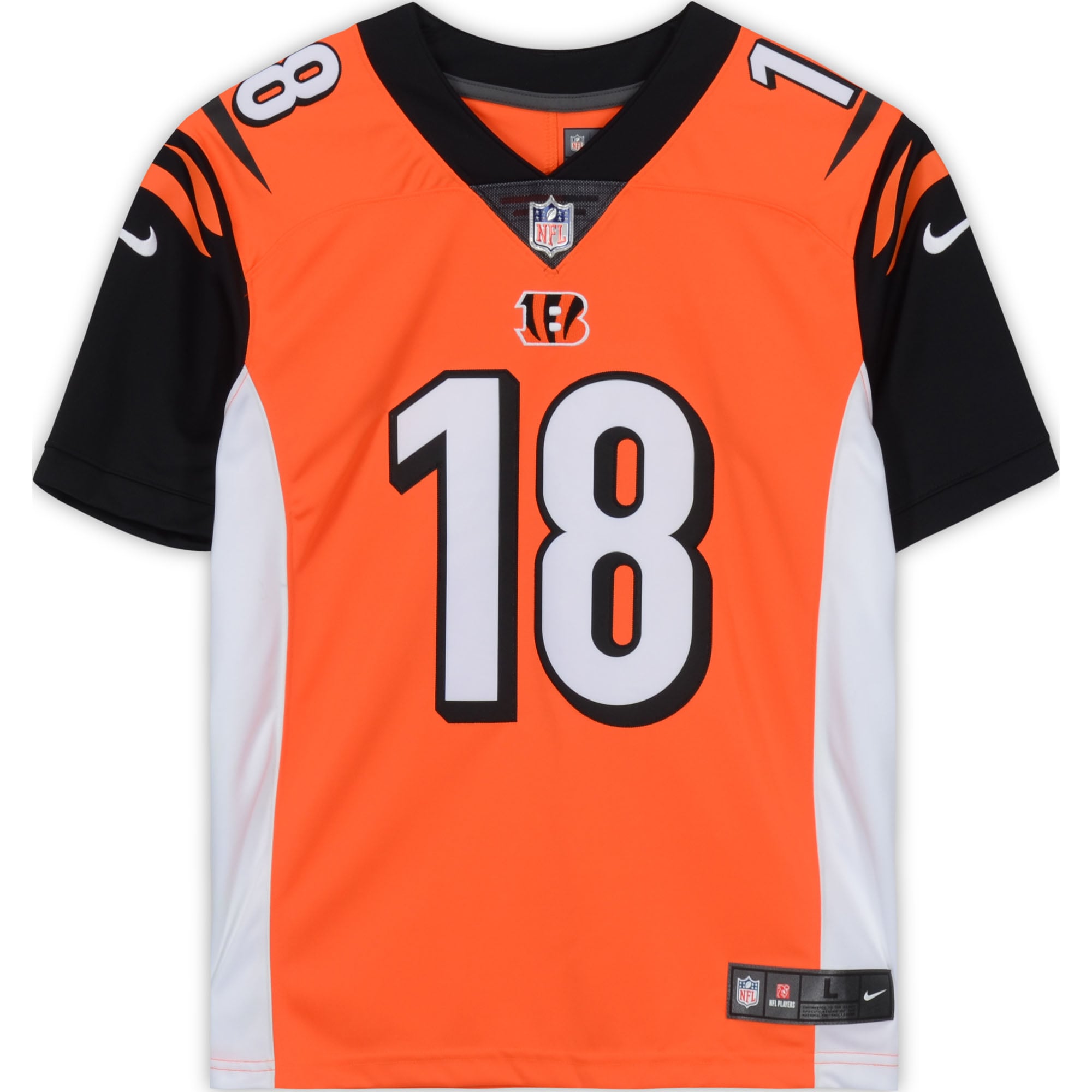 A.J. Green Cincinnati Bengals Autographed Orange Nike Limited Jersey