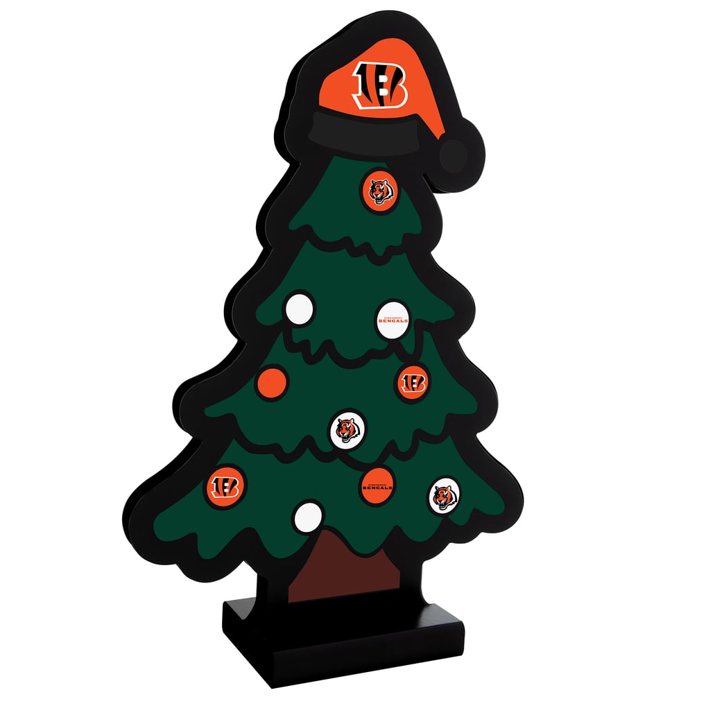Cincinnati Bengals 12" Christmas Tree LED Infinity Light