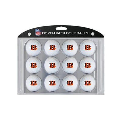 Cincinnati Bengals 12-Pack Team Golf Ball Set