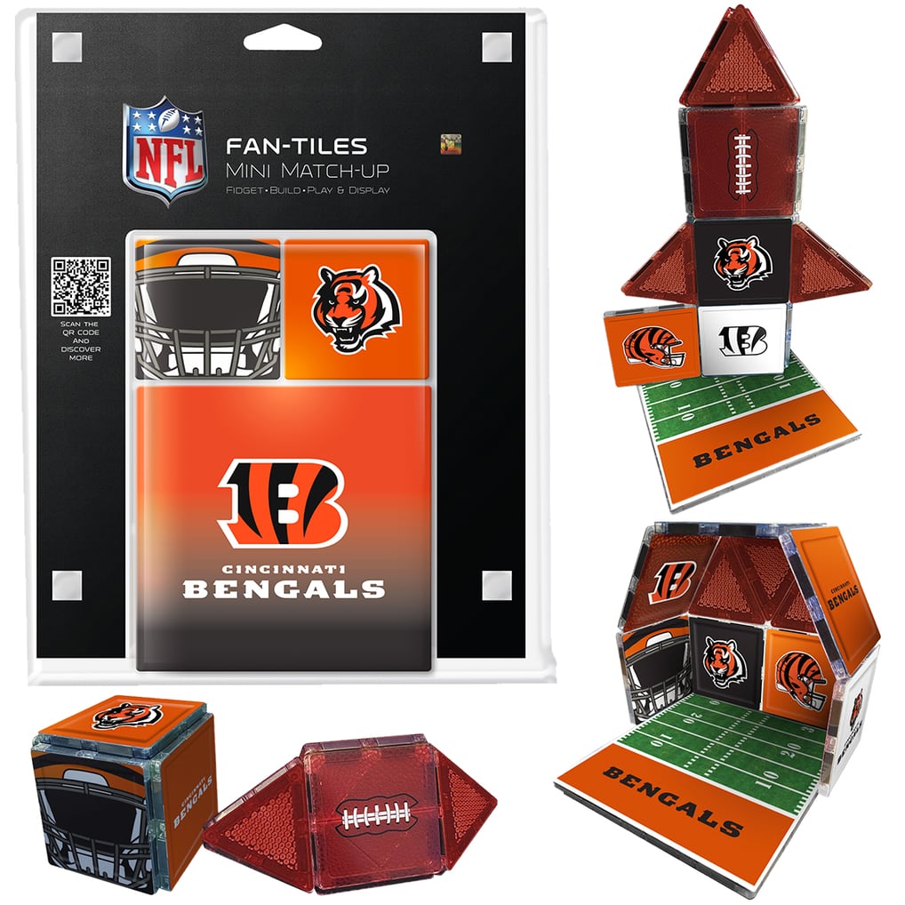 Cincinnati Bengals 17-Piece Fan Tile Set