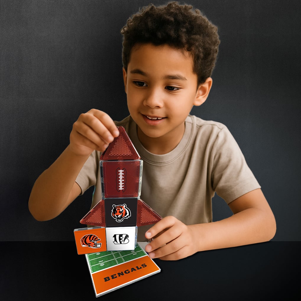 Cincinnati Bengals 17-Piece Fan Tile Set
