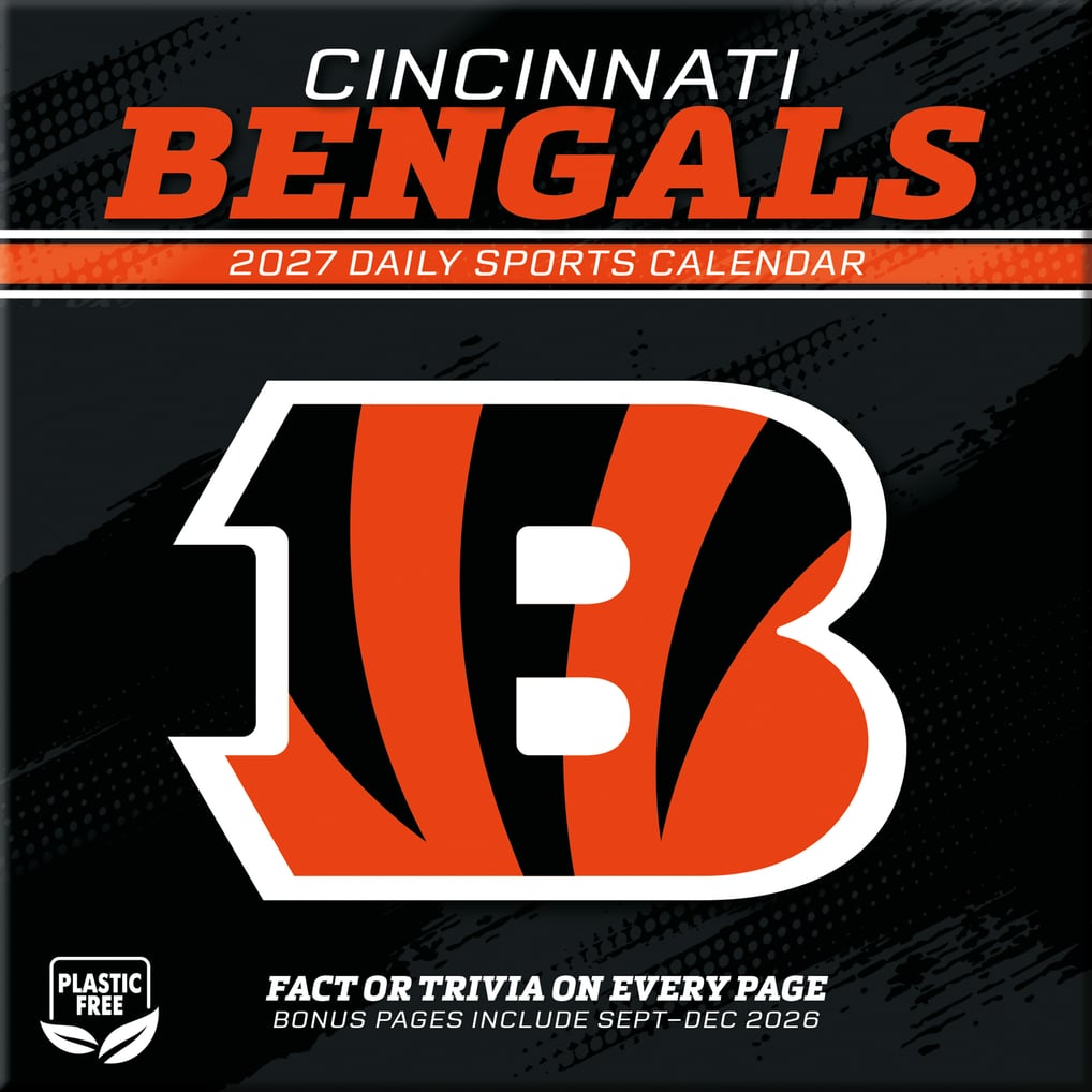 Cincinnati Bengals 2027 Box Calendar