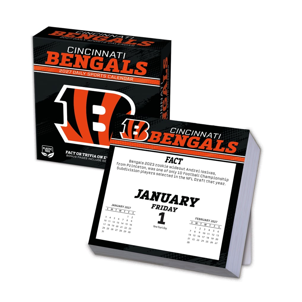 Cincinnati Bengals 2027 Box Calendar