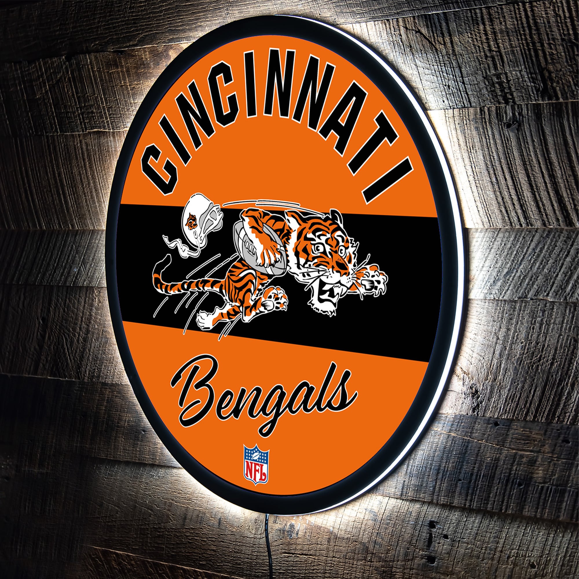 Bengals Sign Nfl Bengals Logo Cincinnati Bengals Official NFL Football Team Helmet