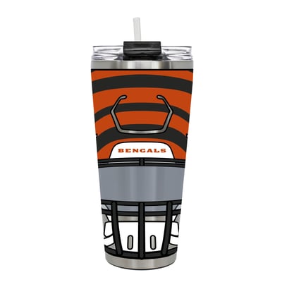 Cincinnati Bengals 32oz. Helmet Big Slim Tumbler
