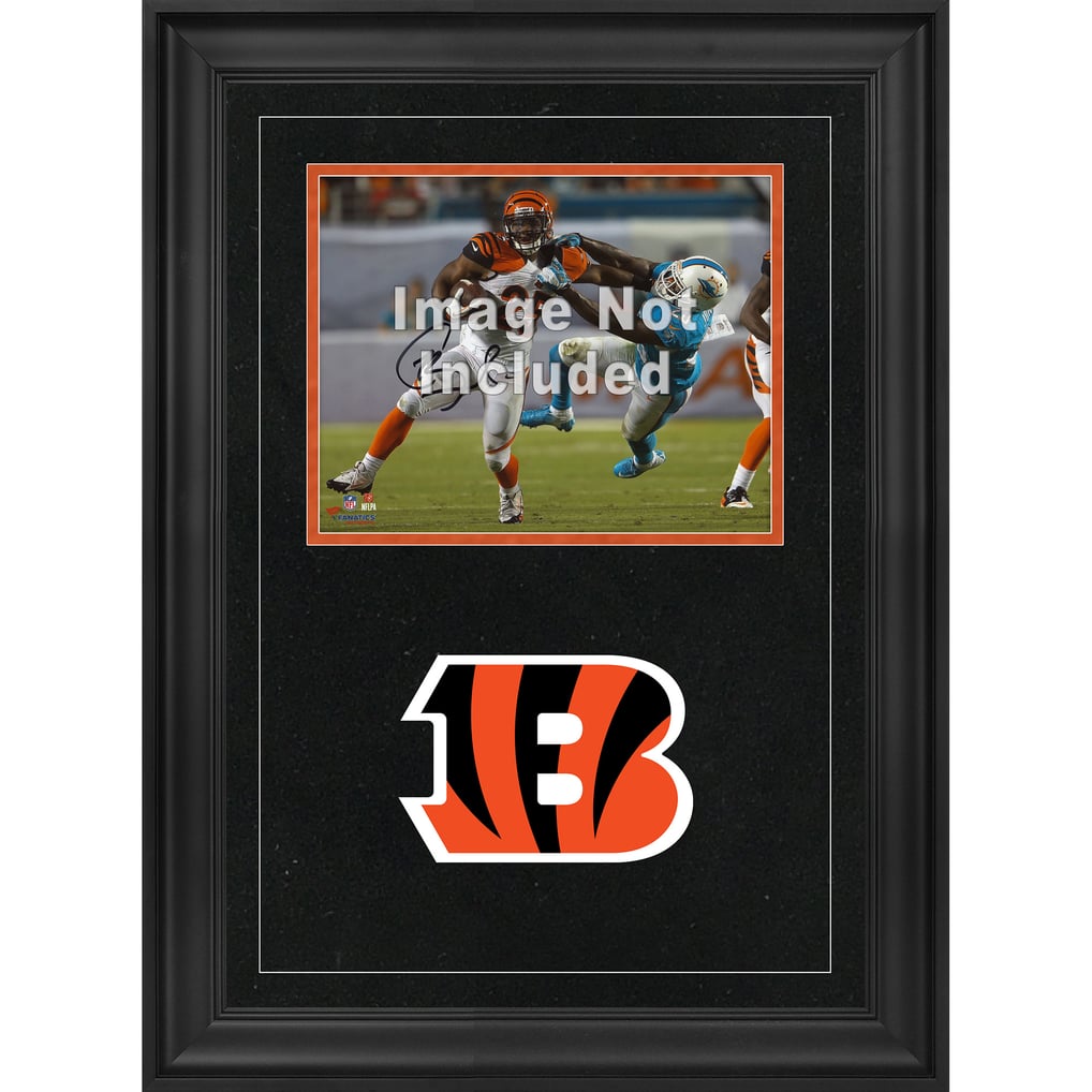 Cincinnati Bengals Fanatics Authentic 8'' x 10'' Deluxe Horizontal Photograph Frame with Team Logo