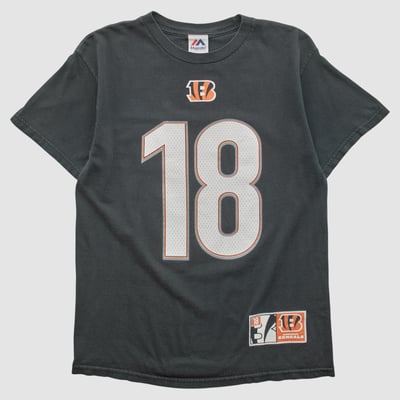 Cincinnati Bengals Majestic 2010s T-shirt - Black - S by Fanatics Real Vintage