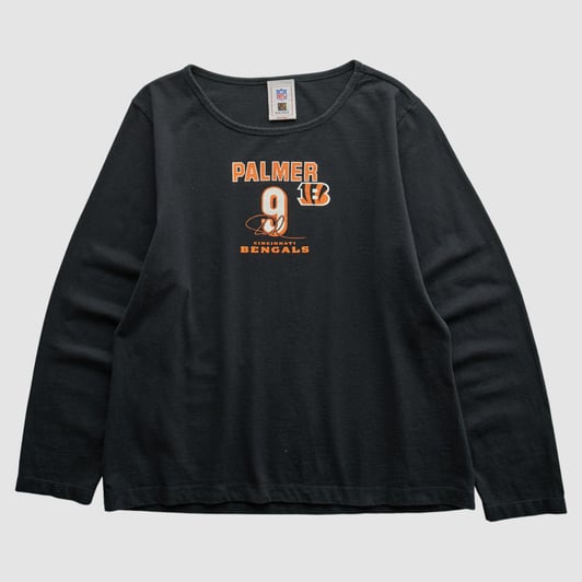 Cincinnati Bengals NFL 2000s Long Sleeve T-shirt - Black - S by Fanatics Real Vintage